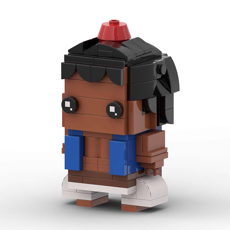 aladdin brickheadz building set | moc arabian nights | lego-compatible - 2
