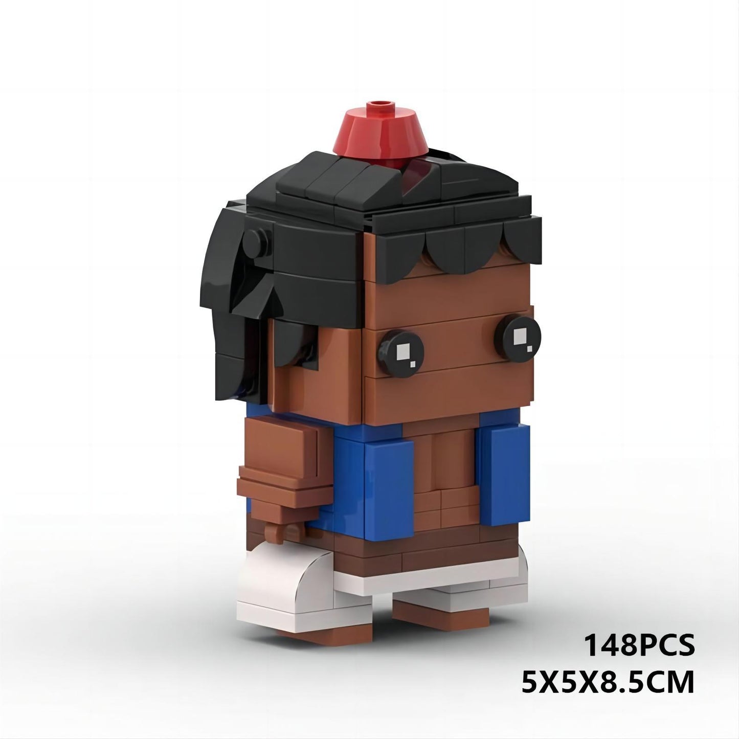 aladdin brickheadz building set | moc arabian nights | lego-compatible - 6