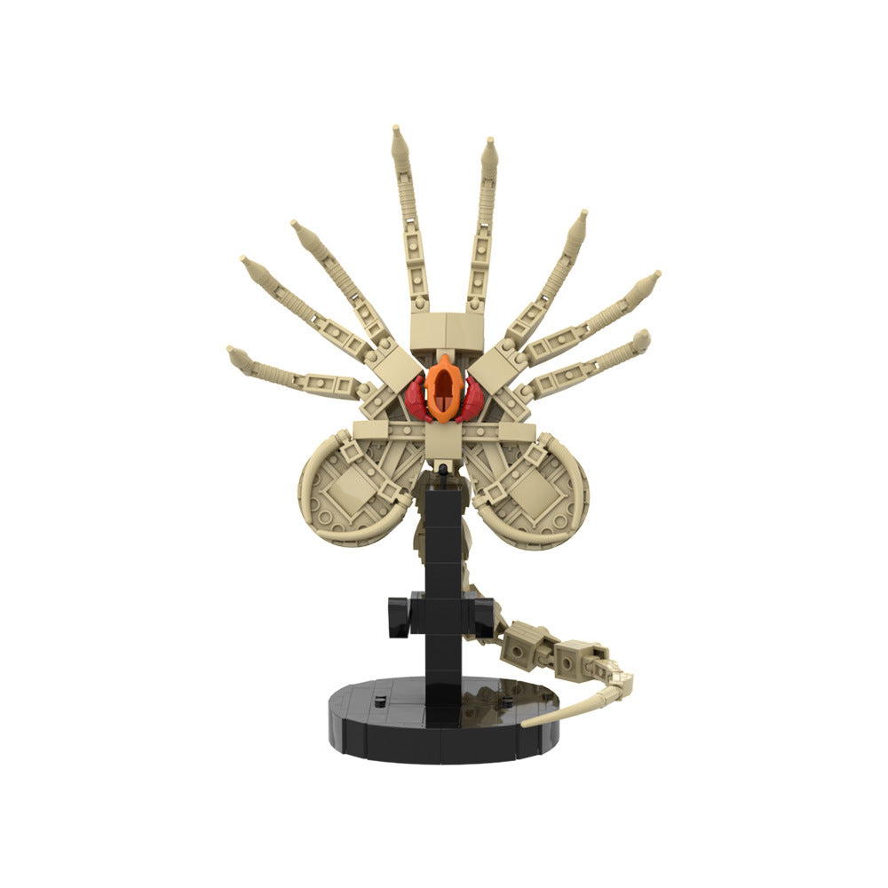 aliens facehugger moc building set - 3