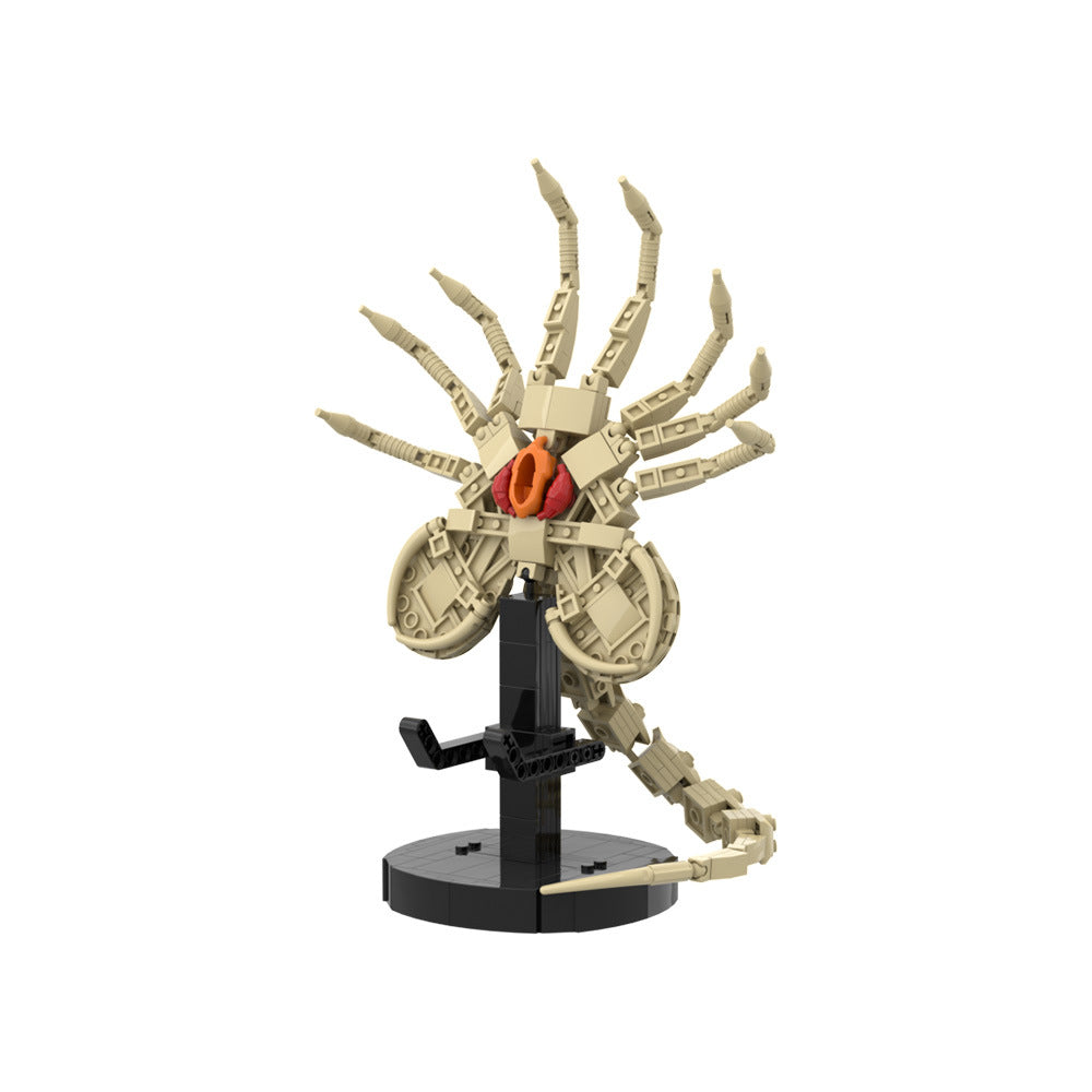 aliens facehugger moc building set - 5