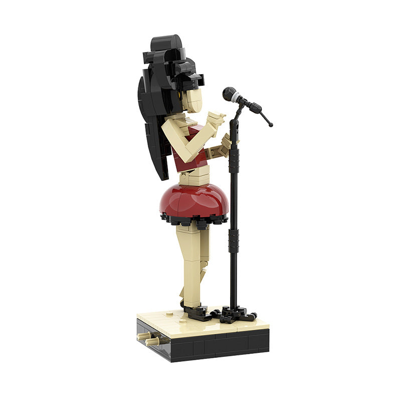 amy winehouse building set | moc-125488 - 2