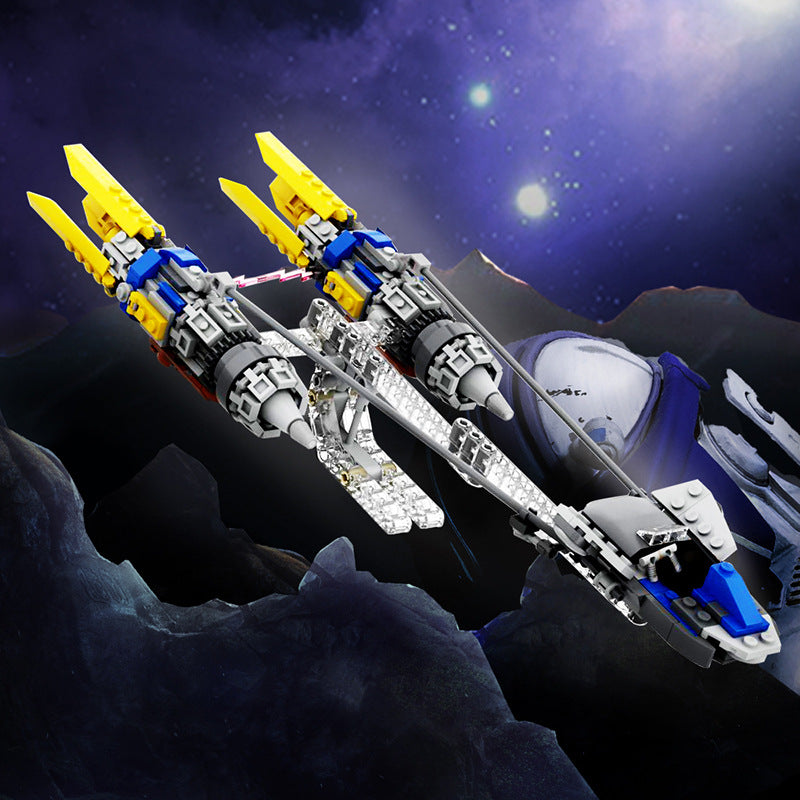 anakin’s podracer set 75258 mod | star wars | moc-56916 - 1
