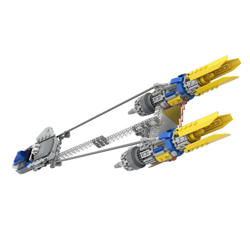 anakin’s podracer set 75258 mod | star wars | moc-56916 - 2