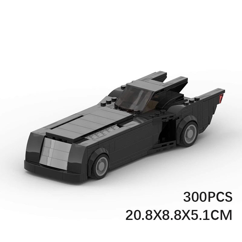 animated batmobile building set | moc-40089 - 6