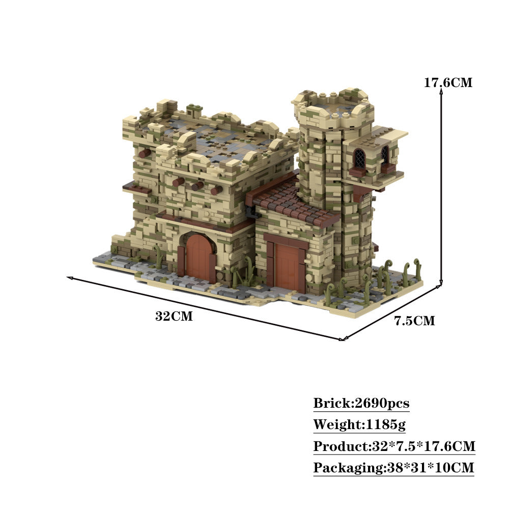 arabic style house building set | moc-158420 - 2