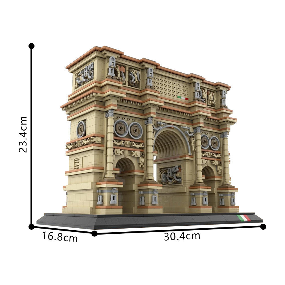 arch of constantine building set | arco di constantino | moc-214503 - 4