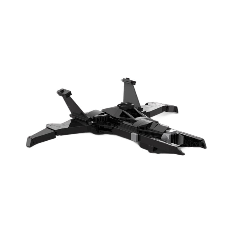 arkham asylum batwing building set | batman | moc-94980 - 5