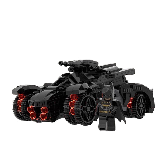 arkham knight batmobile building set | moc-167088 - 1