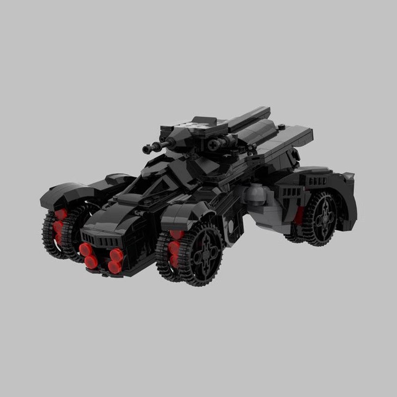 arkham knight batmobile building set | moc-167088 - 3