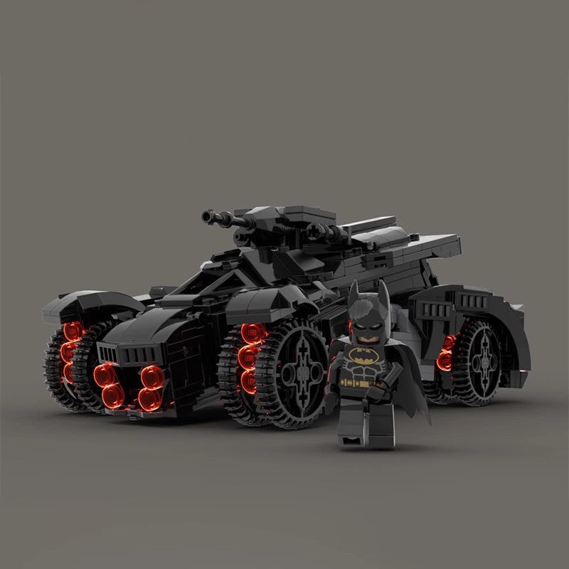 arkham knight batmobile building set | moc-167088 - 6