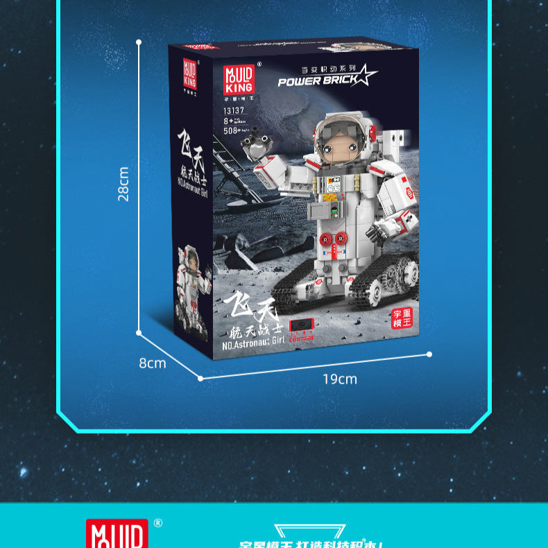 astronaut robot with remote control - 508 pcs | mouldking 13136 - 8