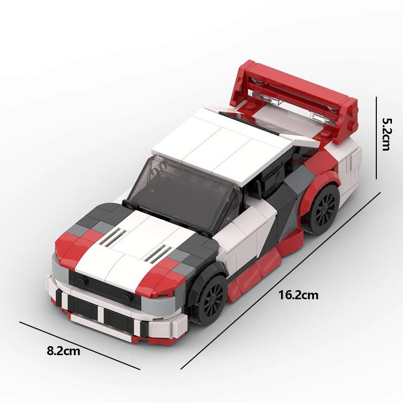 audi 90 quattro imsa gto building set | moc-94750 - 7
