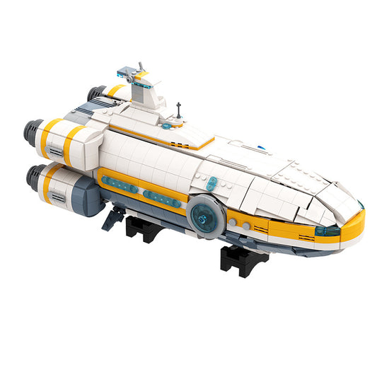 aurora spaceship building set from game subnautica - 5