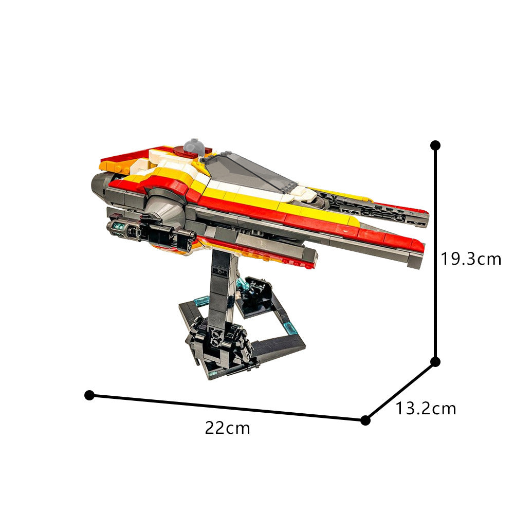 ayy gida's m52x starfighter building set | star wars | moc-170668 - 4