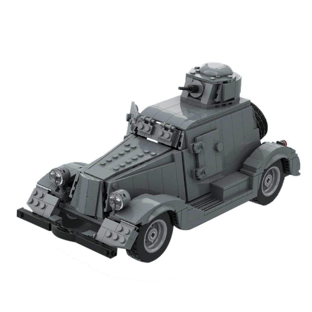 ba-20 light armored vehicle building set | moc-181035 - 3