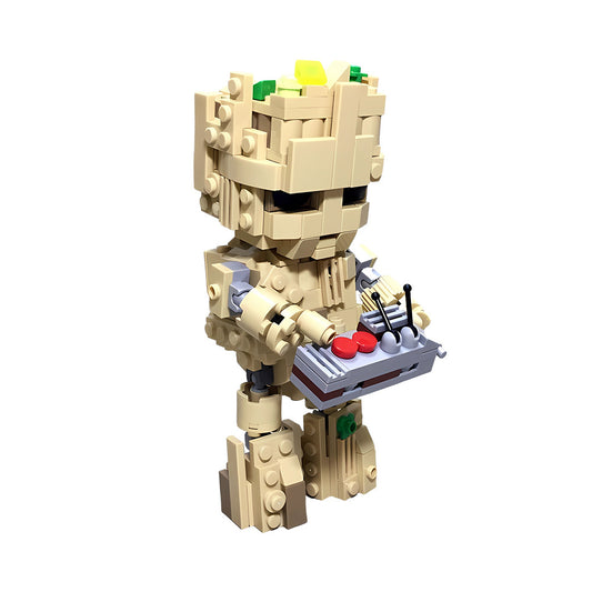 baby groot building set | marvel | moc-170178 - 2