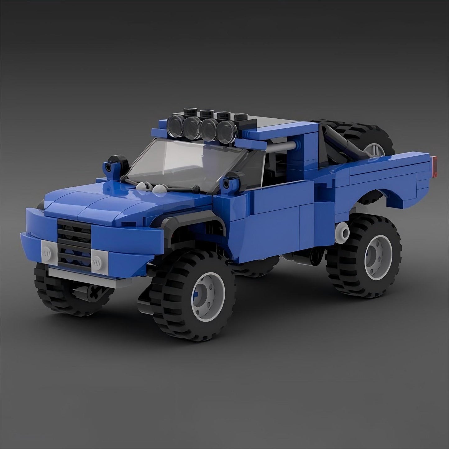 baja trophy truck building set | moc-52061 - 1