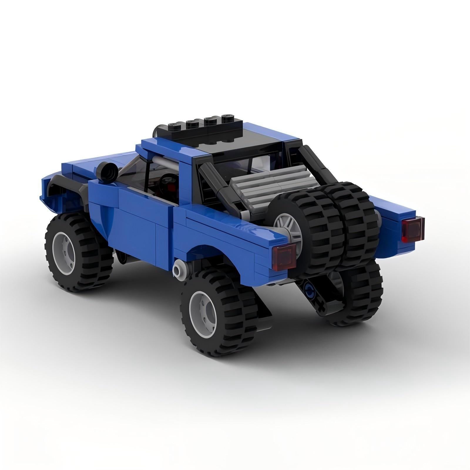 baja trophy truck building set | moc-52061 - 2