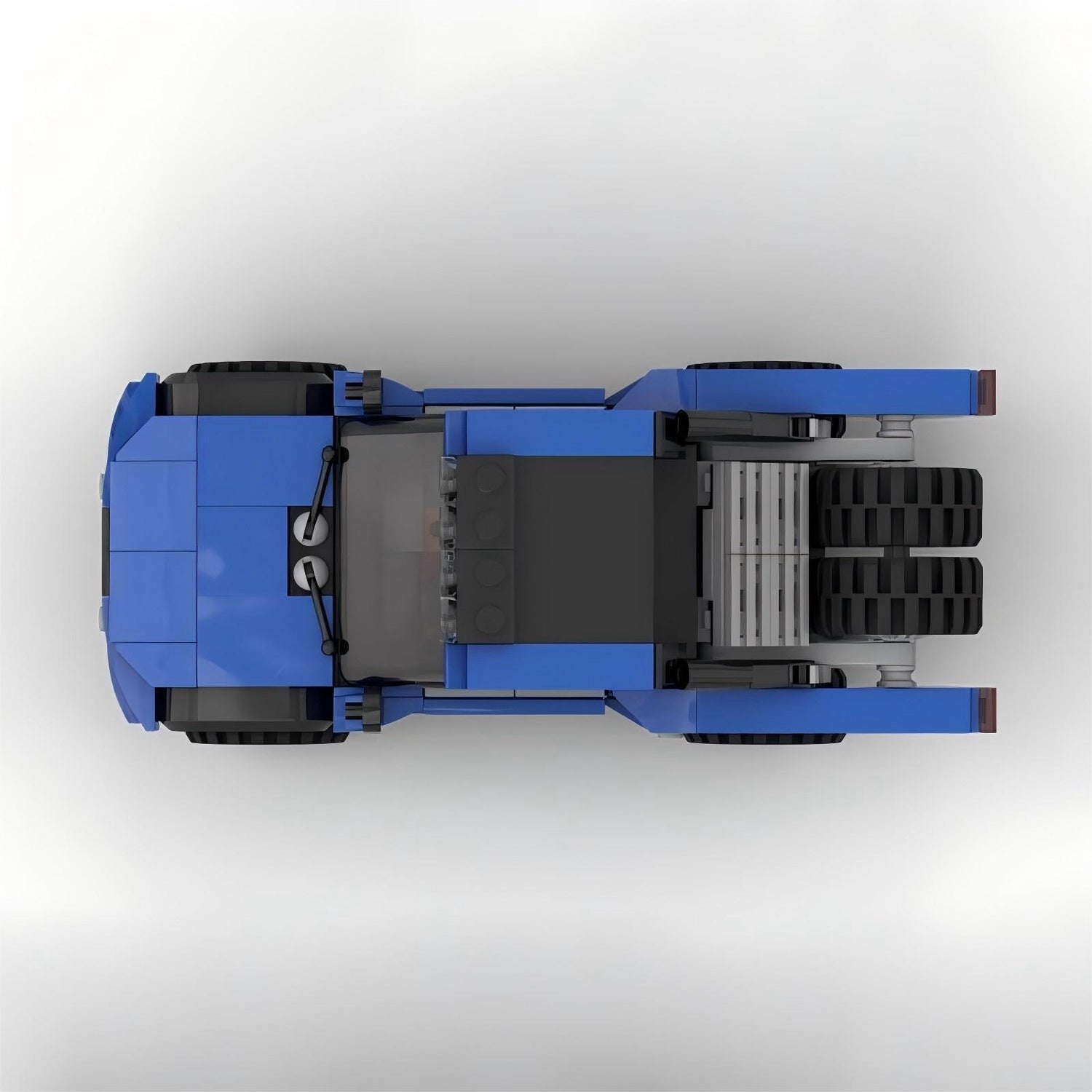 baja trophy truck building set | moc-52061 - 4