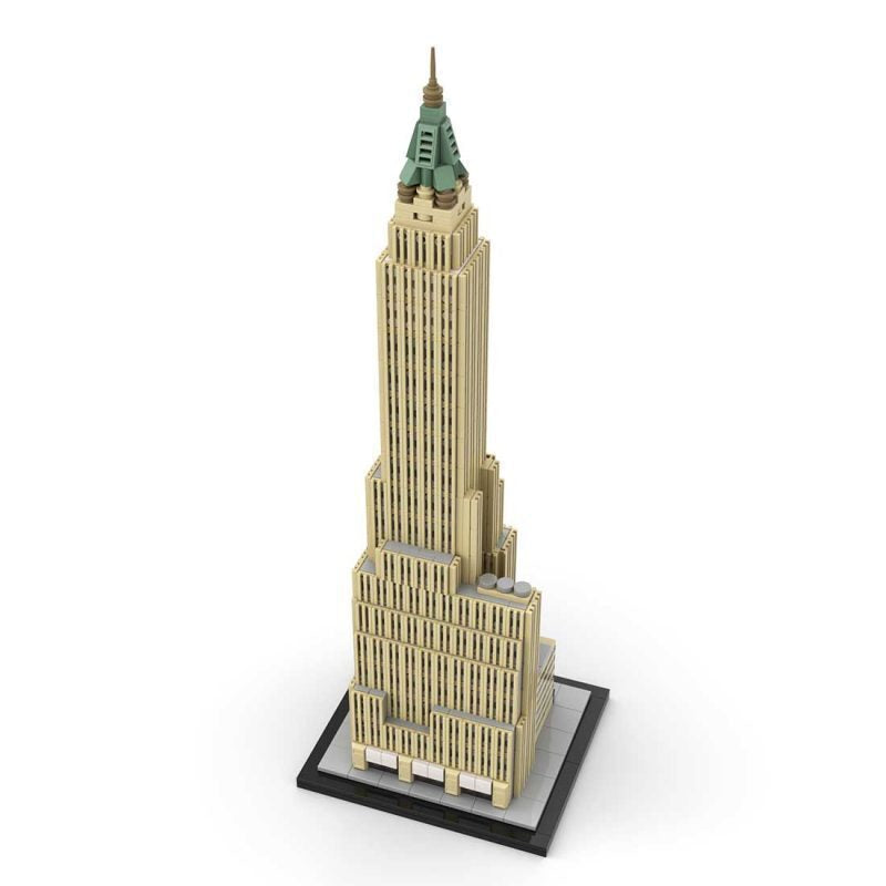 bank of manhattan trust building | 1:800 scale | moc-130597 - 2