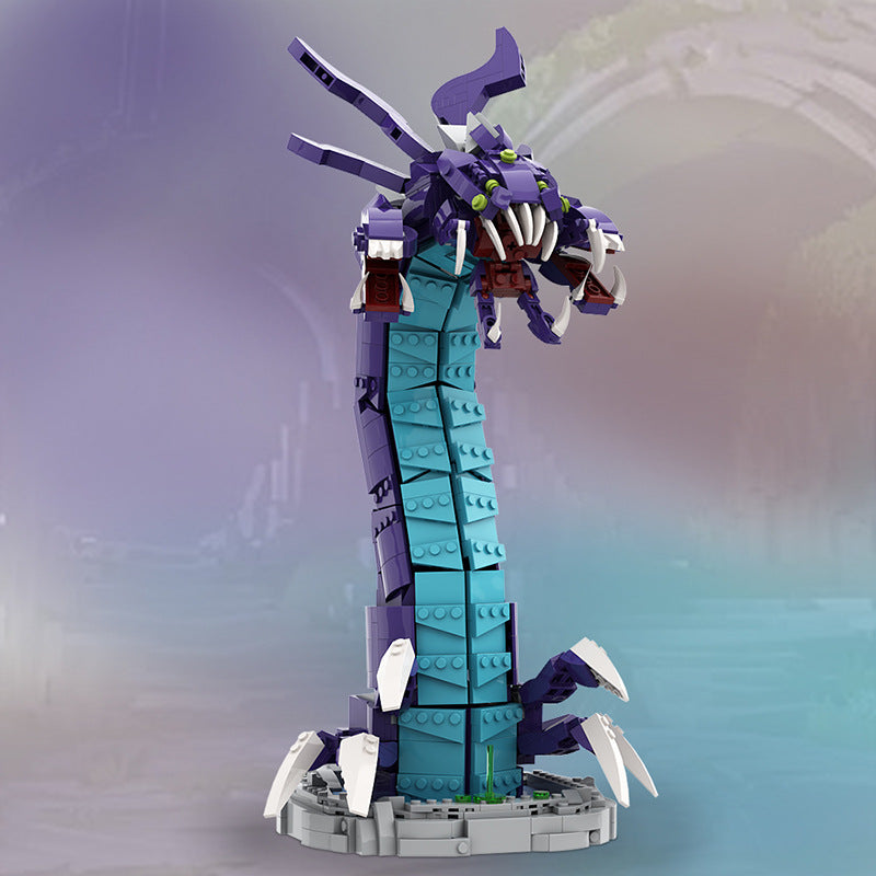 baron nashor moc building blocks from league of lengend - 1
