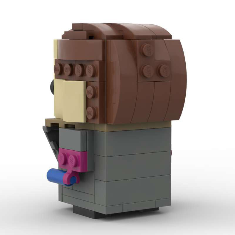 baron zemo brickheadz set | lego-compatible superhero moc kit - 3
