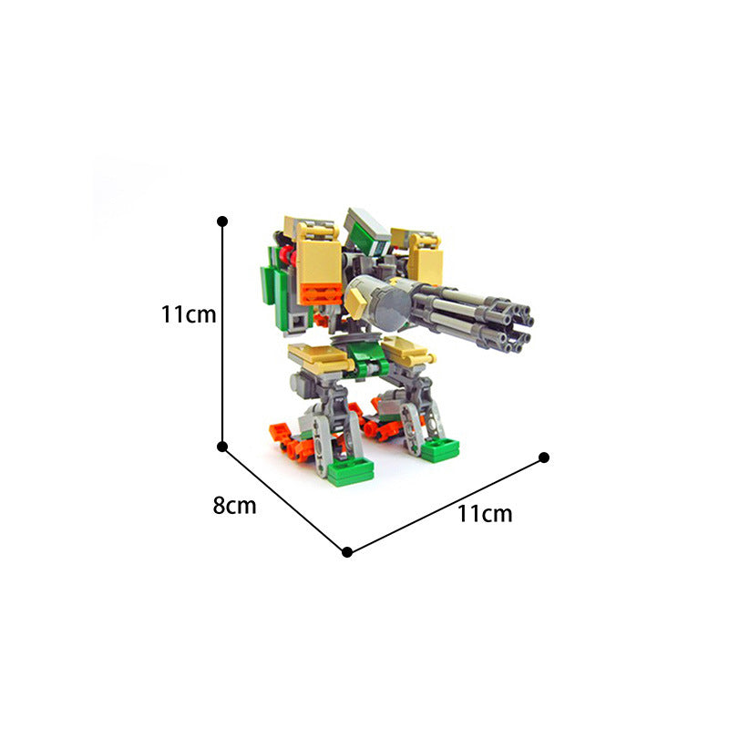 bastion building set | overwatch | moc-65928 - 2