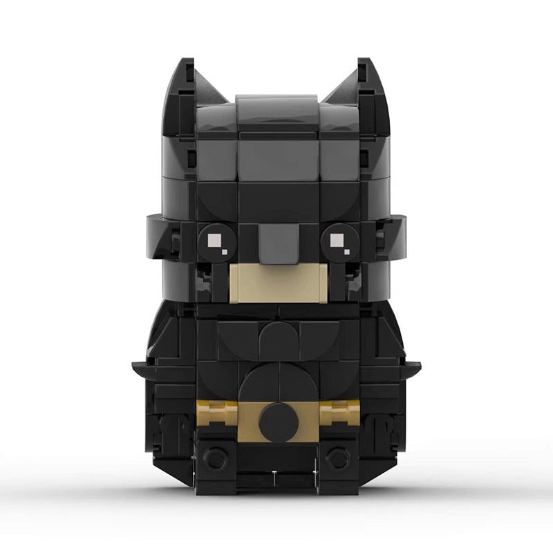 batman brickheadz building set | lego-compatible moc - 1