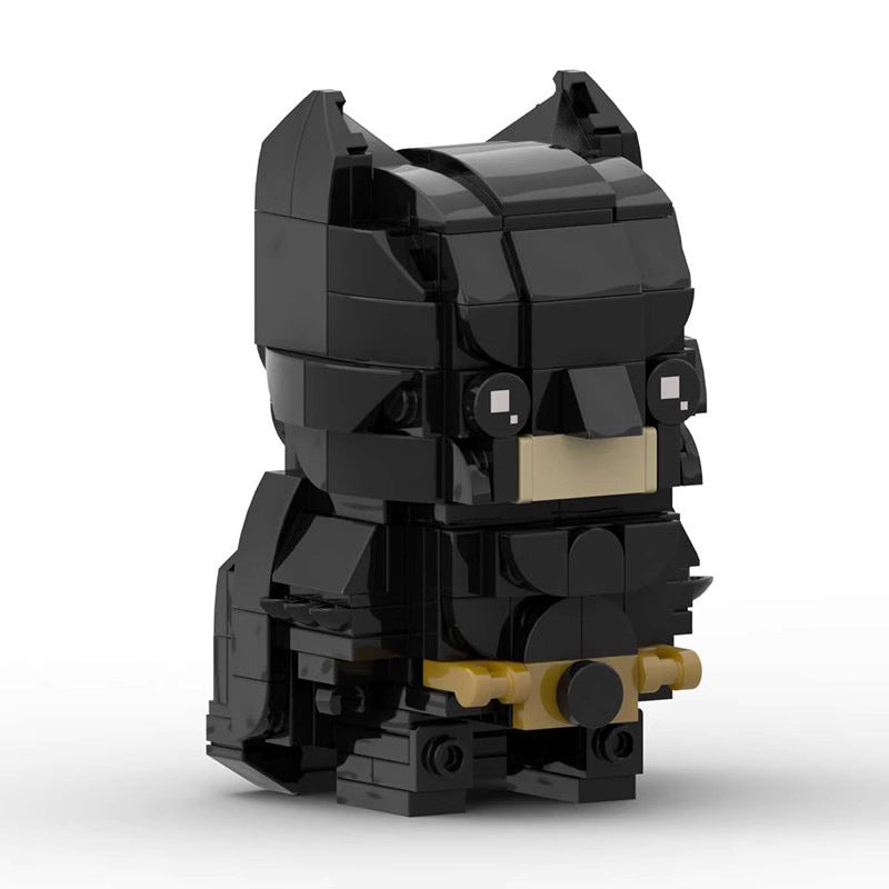 batman brickheadz building set | lego-compatible moc - 2