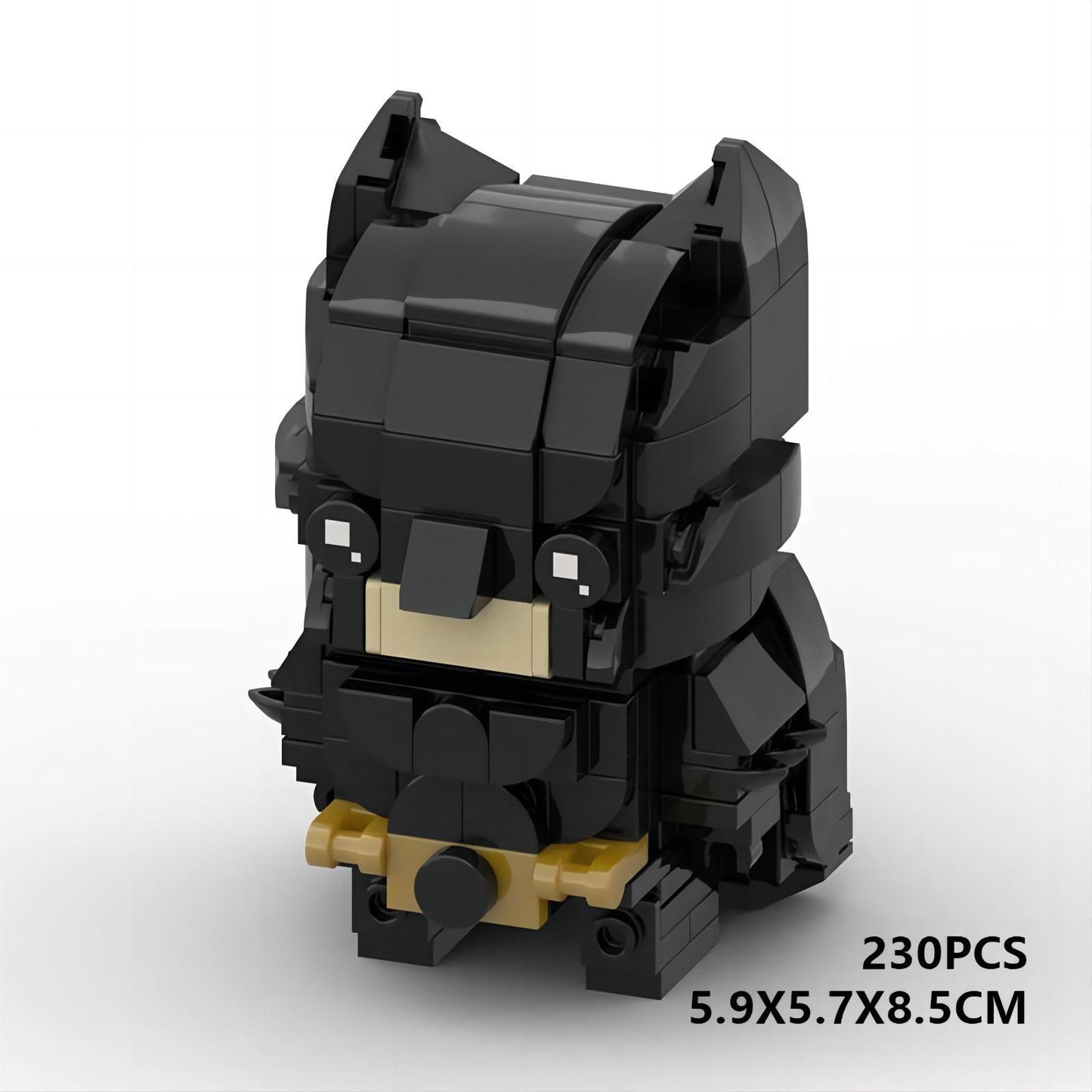 batman brickheadz building set | lego-compatible moc - 3
