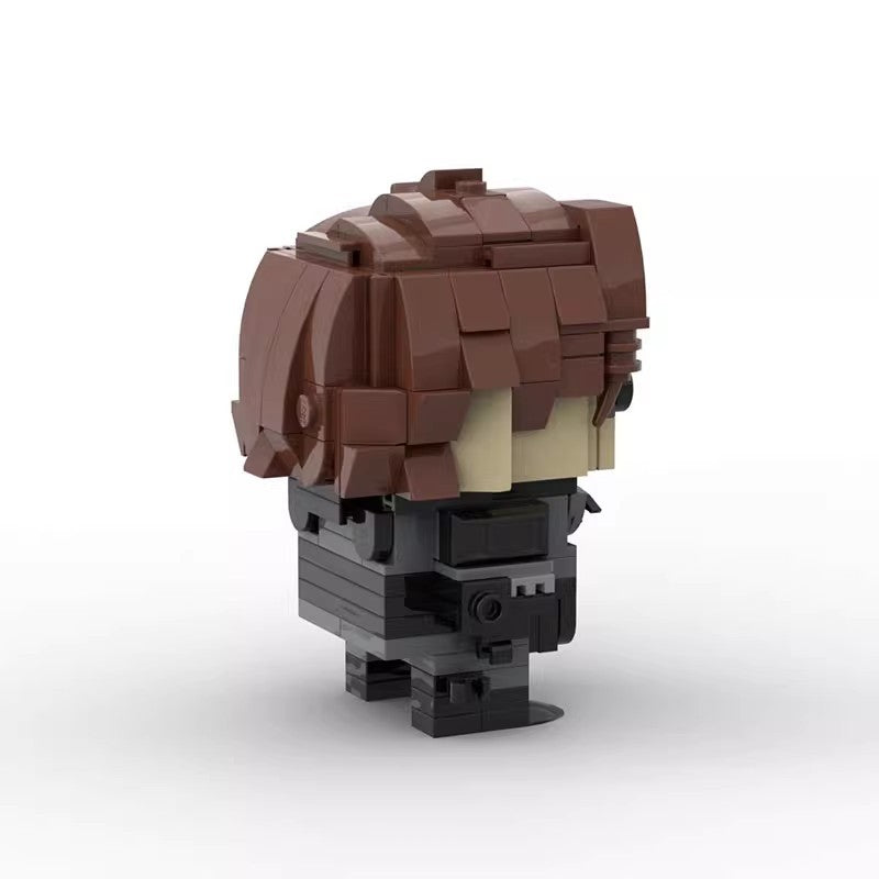 batman in suit brickheadz moc | compatible with lego - 2