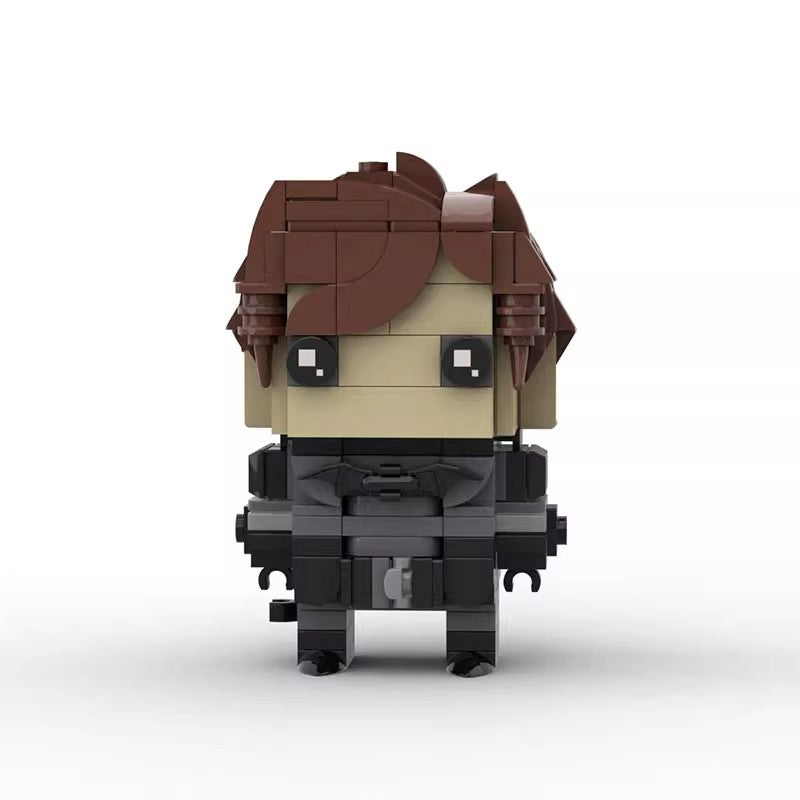 batman in suit brickheadz moc | compatible with lego - 4