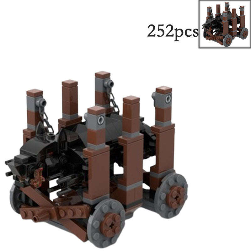 battering ram & grond building set | lotr | moc-135811 | moc-176752 - 1