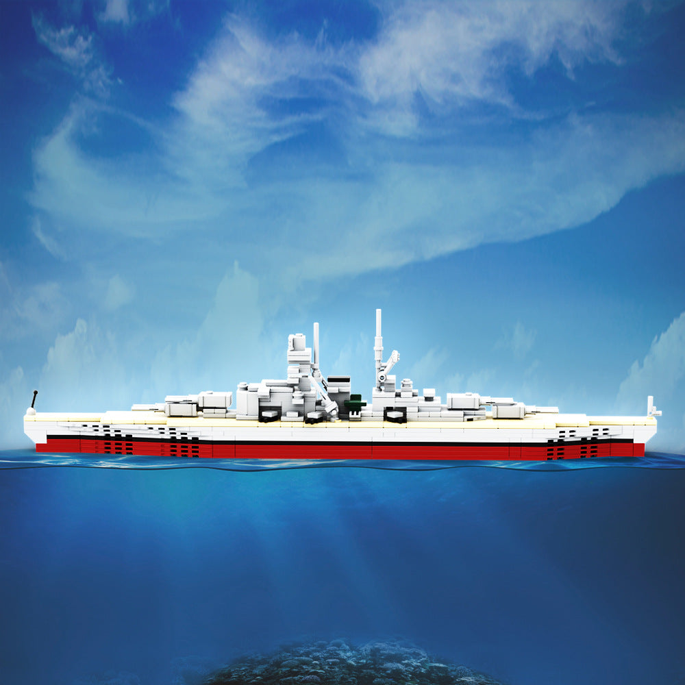 battleship bismarck building set | moc-129601 - 3