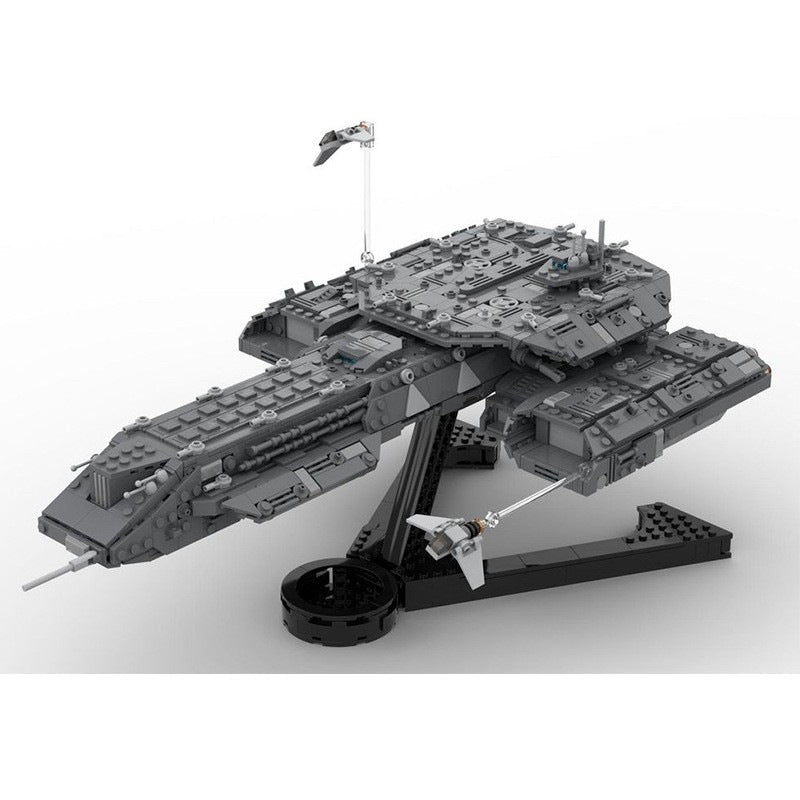 bc-304 daedalus deep space carrier building set | stargate | moc-136473 - 1