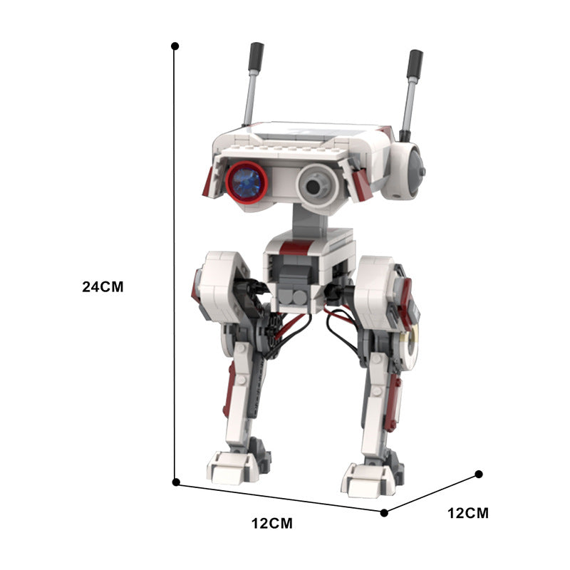 bd-1 robot building set | star wars | moc-99821 - 4