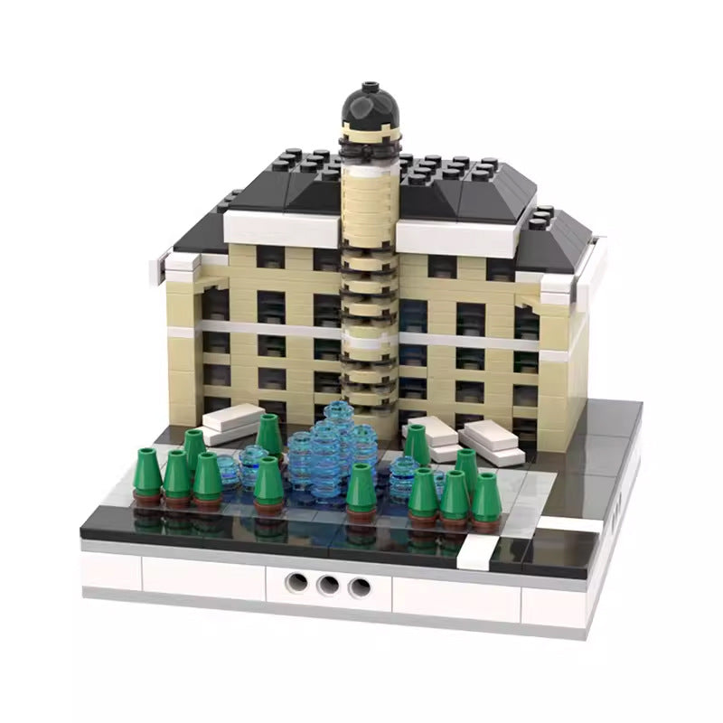bellagio hotel building set | las vegas | moc-34544 - 3