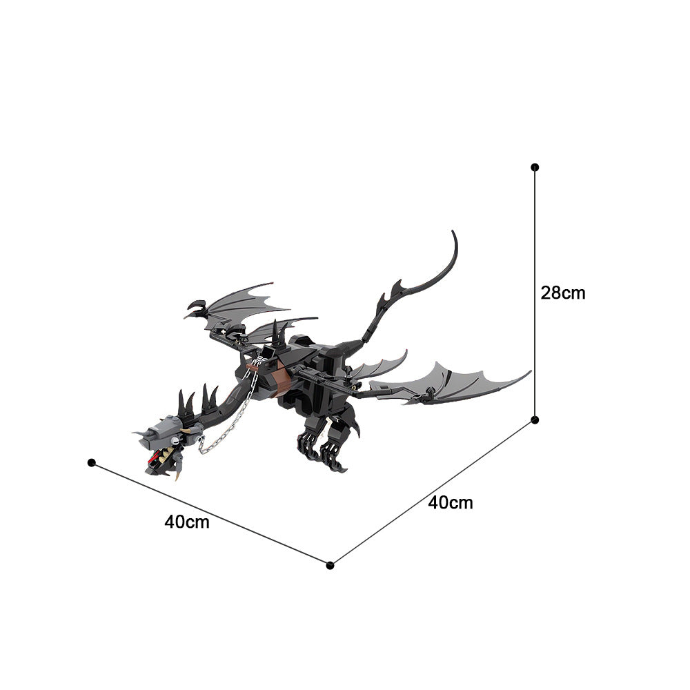 black wings - the fell beast building set | lotr | moc-172201 - 3