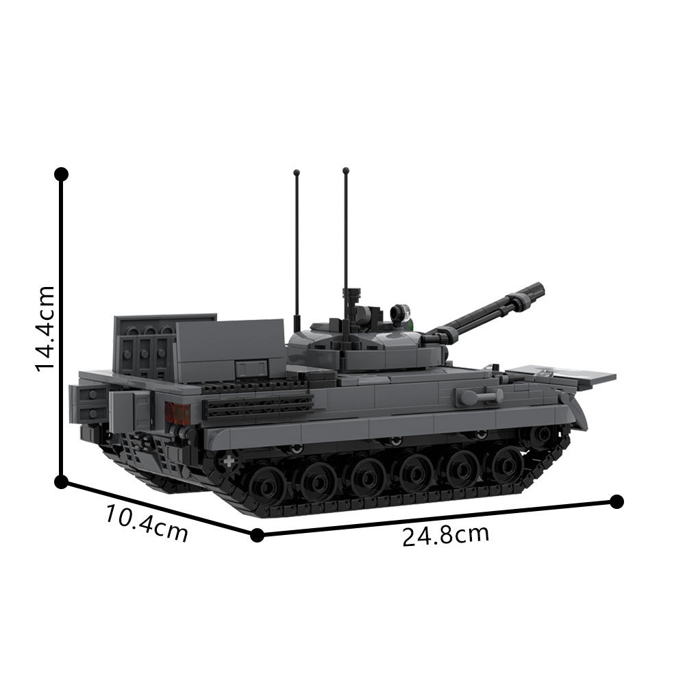 bmp3 infantry fighting vehicle building set | moc-201795 - 4