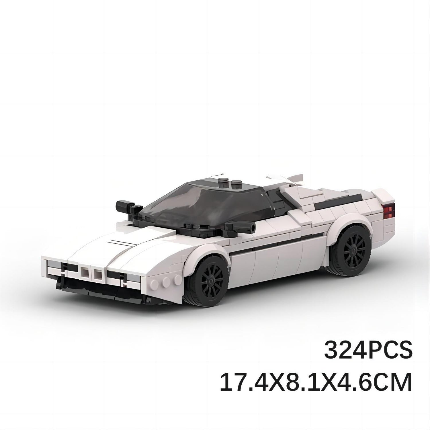 bmw m1 (e26) building set | moc-167191 - 6