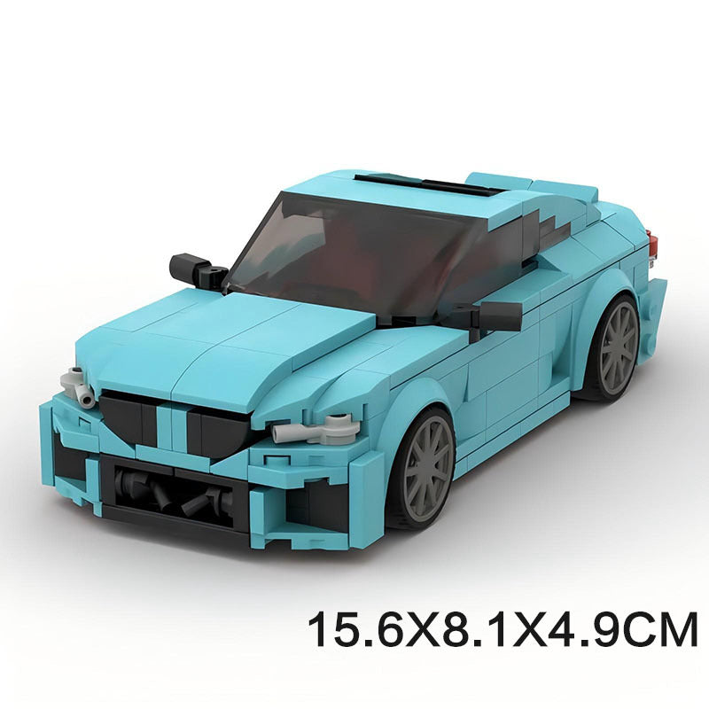 bmw m2 g87 red building set | moc-177481 - 2