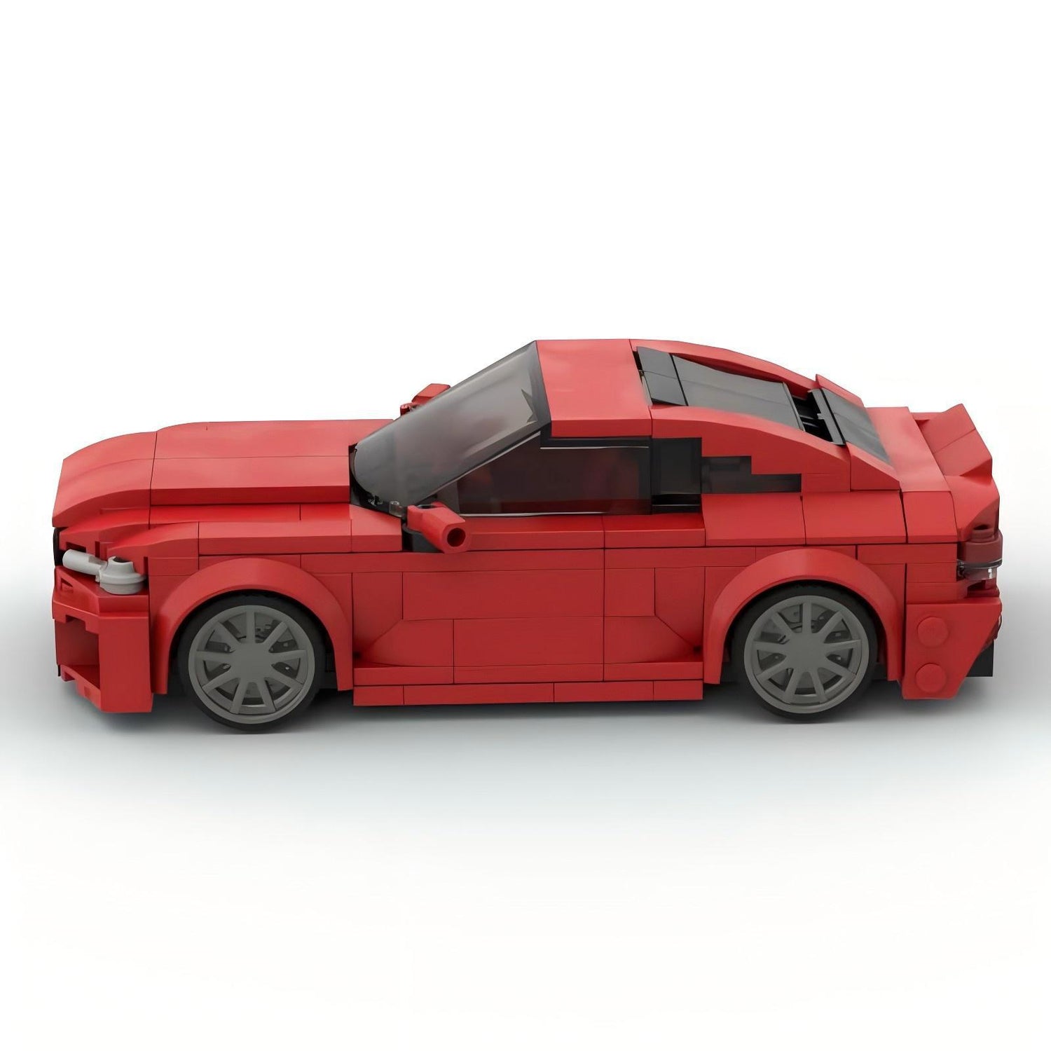 bmw m2 (g87) red building set | moc-177481 - 4