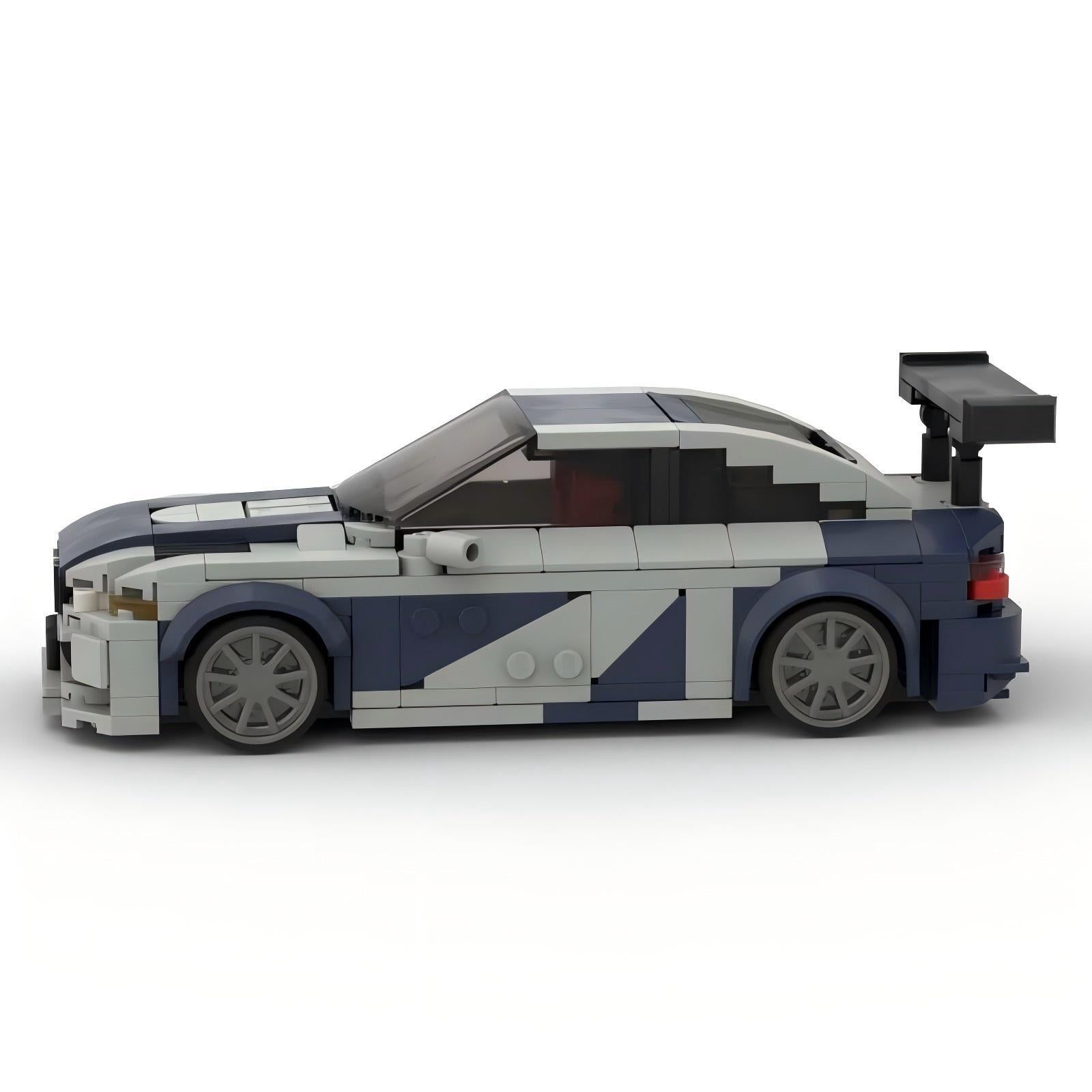 bmw m3 e46 gtr building set | moc-162637 - 2
