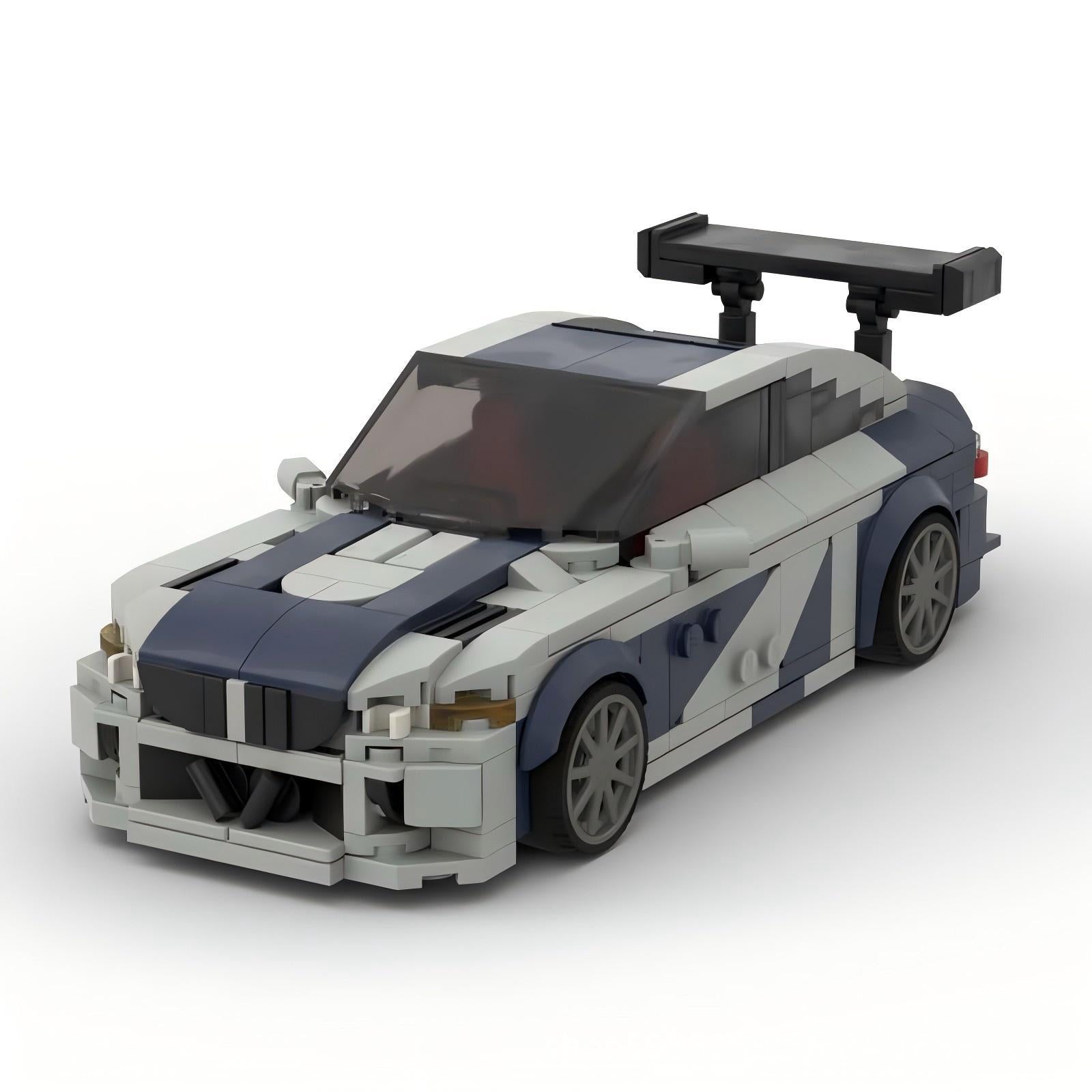bmw m3 e46 gtr building set | moc-162637 - 5