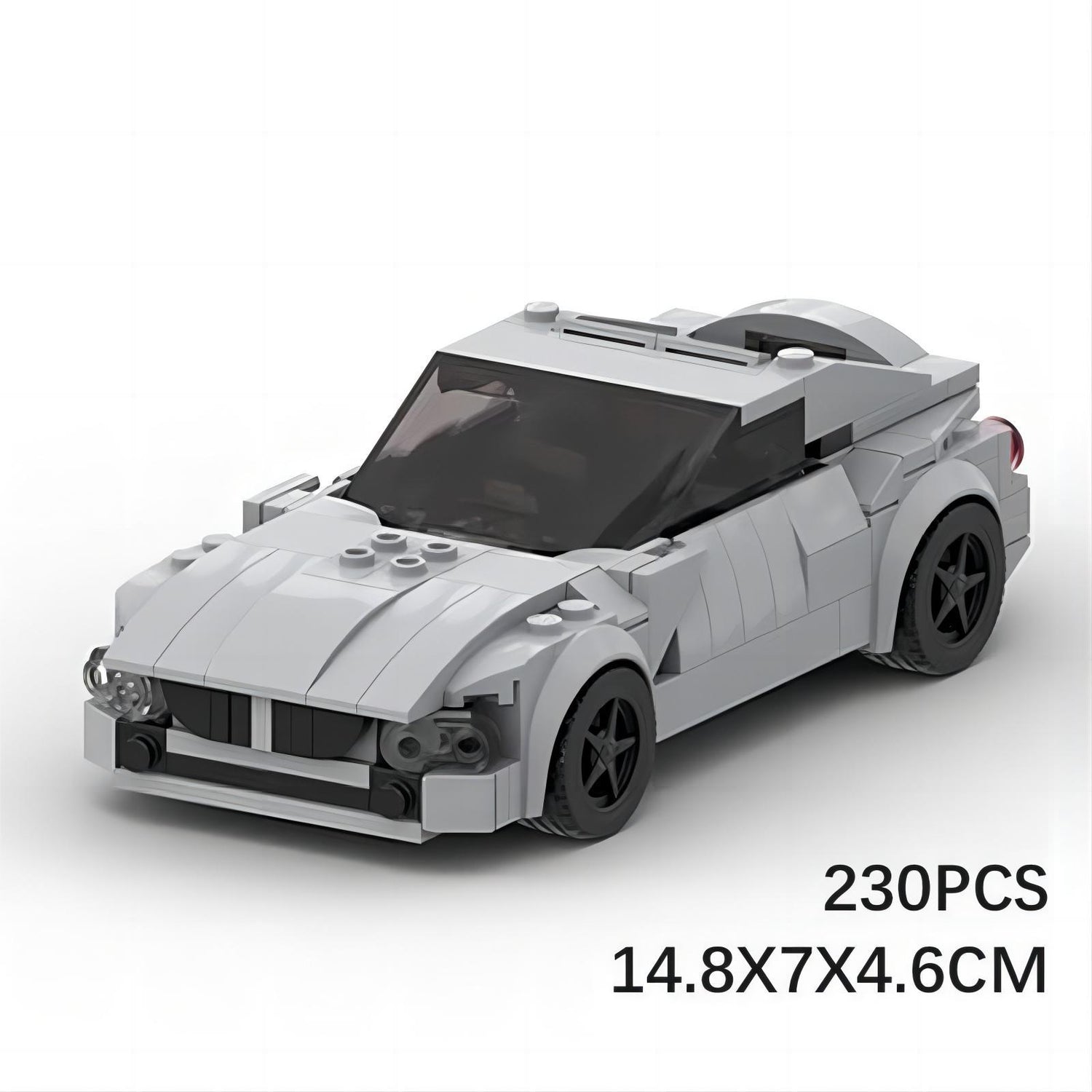 bmw z4 coupe building set | moc-85601 - 6