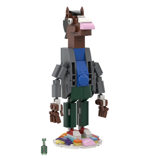bojack horseman character moc building blocks - 189 pcs - 3