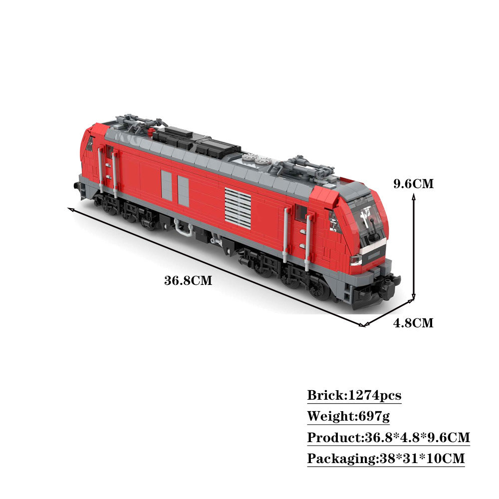 br 159 - eurodual db cargo version building set | moc-108758 - 4