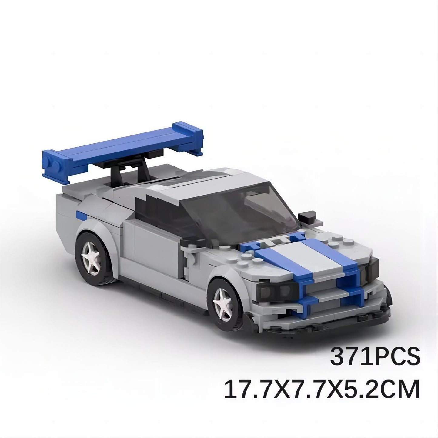 brian's nissan skyline r34 building set | moc-138041 - 6