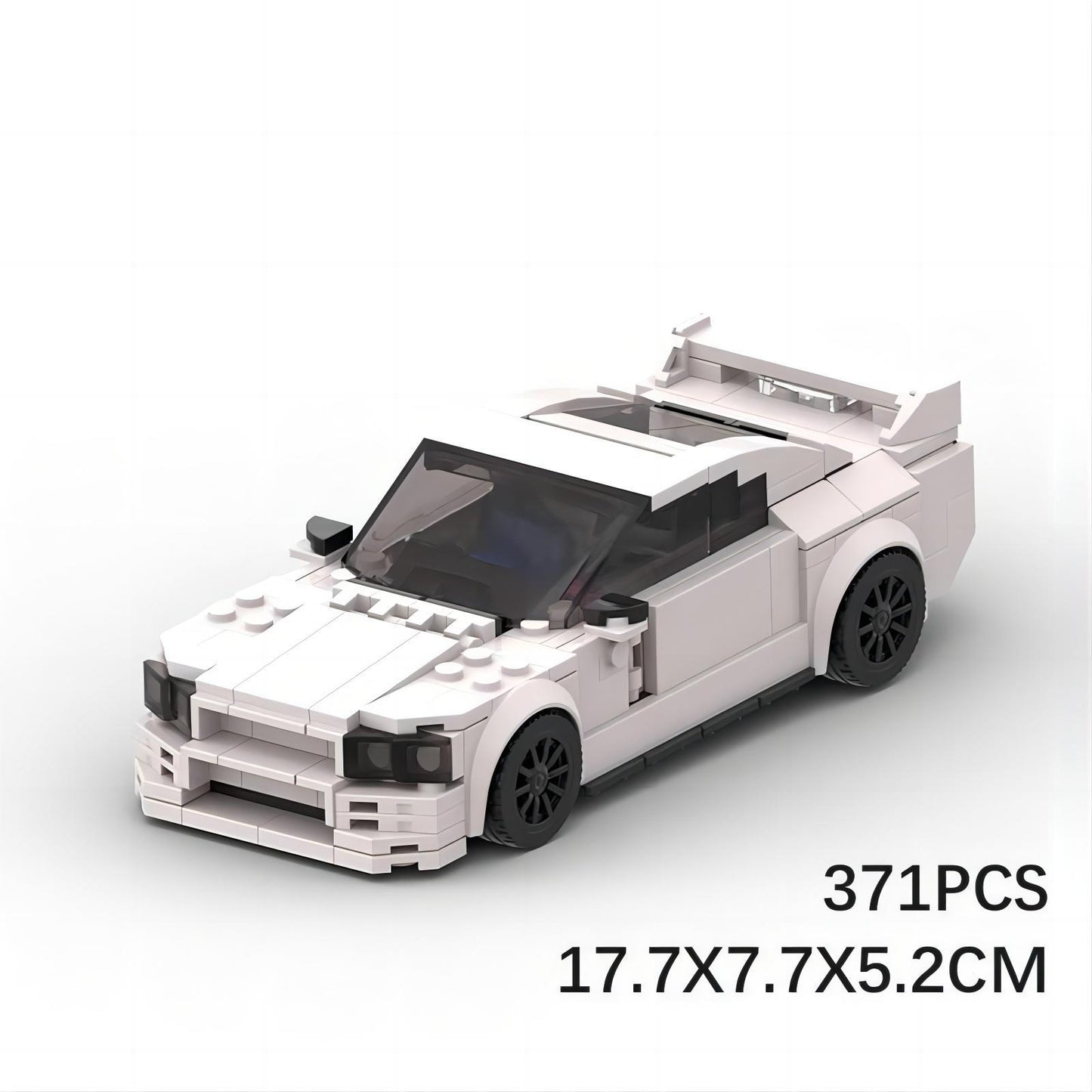 brian's nissan skyline r34 building set | moc-138041 - 7