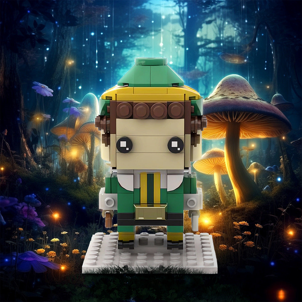 buddy the elf brickheadz | moc-179466 - 1